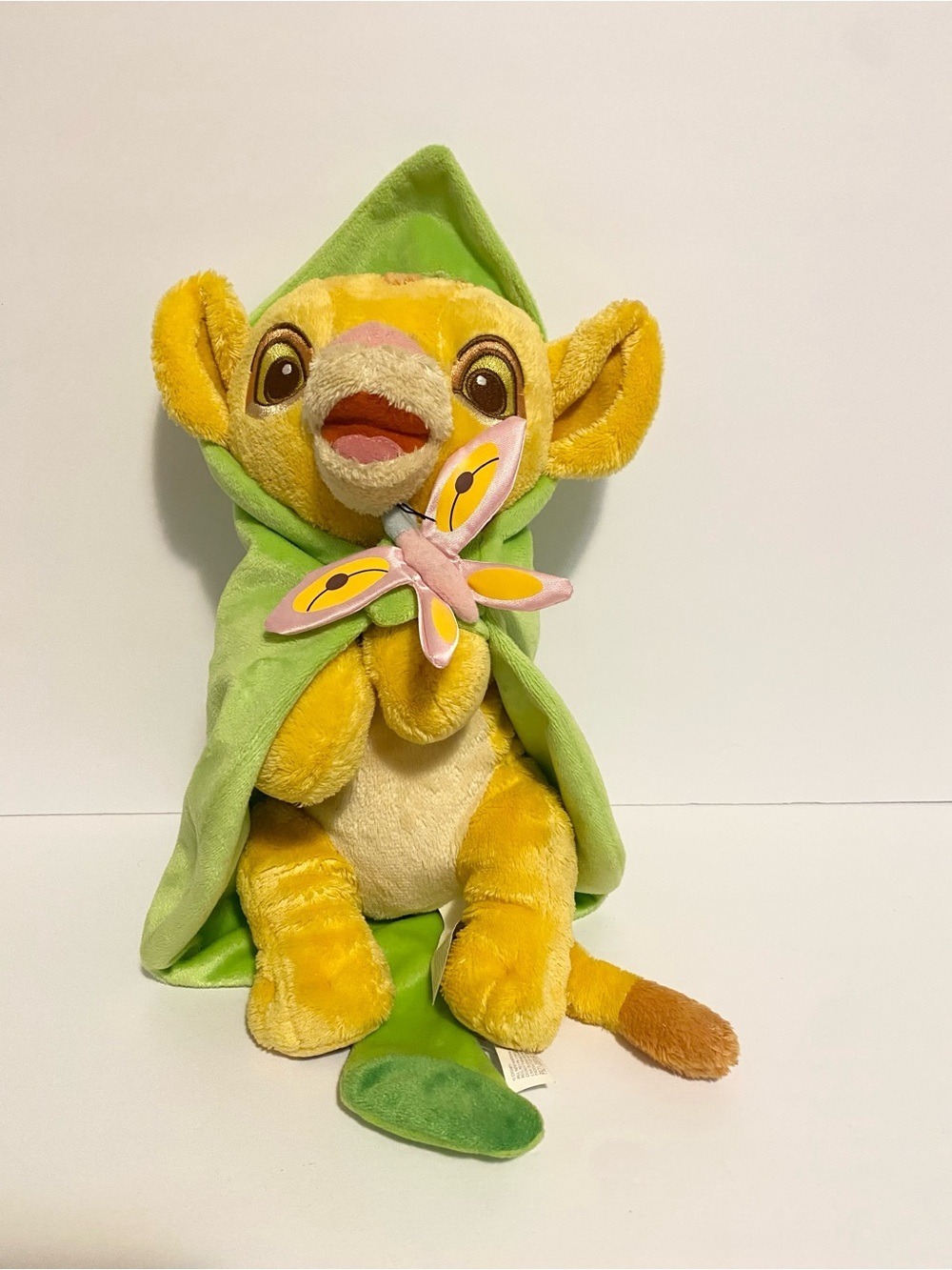Disney Babies Lion King Simba Stuffed Animal Plush Toy w Blanket Baby 12”